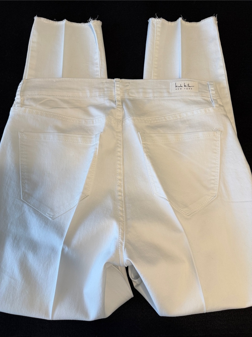 Nicole Miller White Denim Jeans - Picture 7 of 10